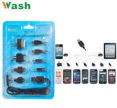 Cable Adactador De Cargador Usb diferentes puntas Universar Wash puntas - Image 3