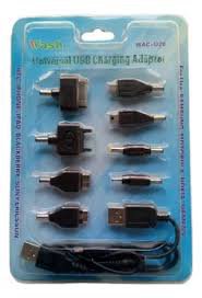 Cable Adactador De Cargador Usb diferentes puntas Universar Wash puntas