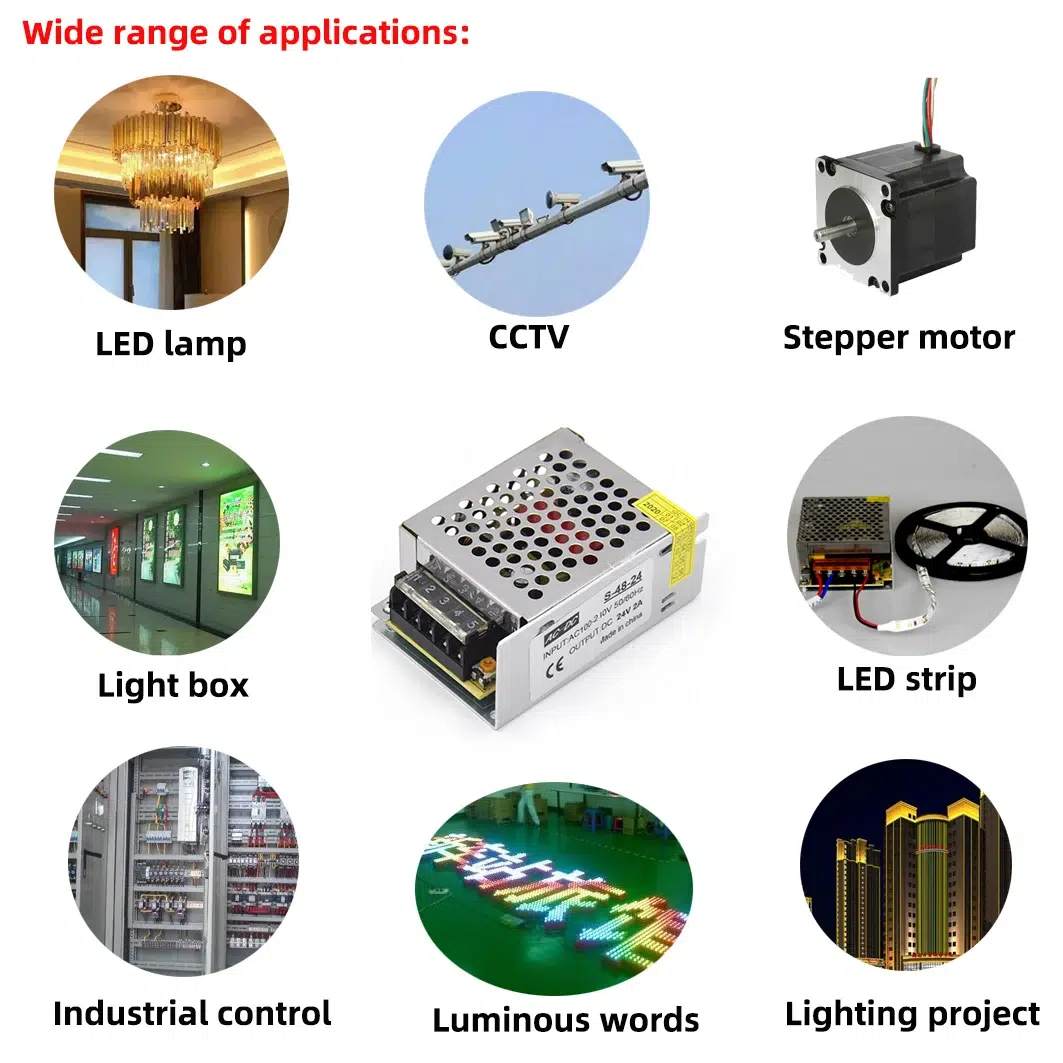 Fuente de alimentación conmutada LED 12V 1.25A 15 vatios convertidor de transformador regulado CA 110V-220V a CC 12 - Image 5