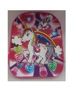 Bolso Escolar 3d Escolar Niña Unicornio