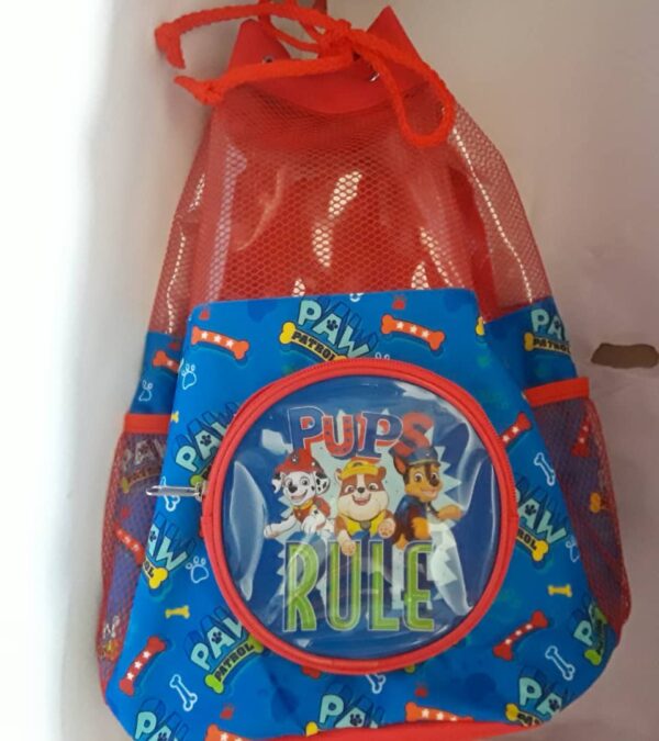 Bolso De Niño Plástico Grande Trasparente