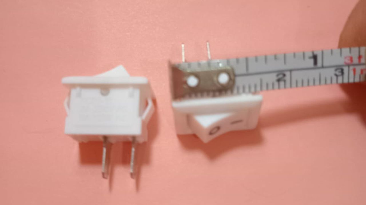 Interruptor Pequeño De 2 Patas Tipo Barco, KCD01-11  3A 250C AV 6A 125V AC  10X15MM - Image 3