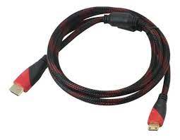 Cable Hdmi A Mini Hdmi Con Doble Filtro De 1.5mts Pta Dorada WASH WCH-210-1.8