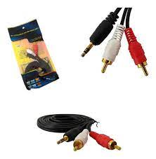 Cable De Audio Auxiliar Plus 3.5mm Dos Rca Macho 1.5 Metros - Image 3