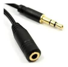 Cable Plus 3.5 Macho A 3.5 Hembra Extensión Audio 3 Metros