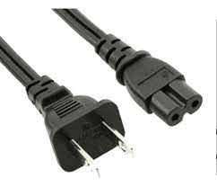 Cable Corriente Poder Para Cargador Laptop 2 Polos Tipo 8 - Image 3