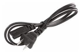Cable Corriente Poder Para Cargador Laptop 2 Polos Tipo 8 - Image 4