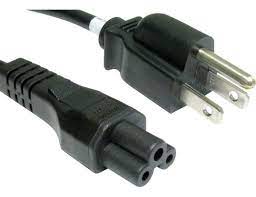 Cable De Poder Ac Tipo Mickey Para Cargadores De Laptop Tipo Trebol - Image 5