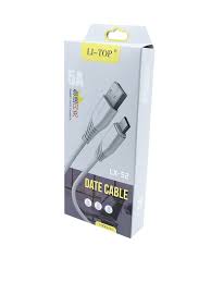 Cable Para Celular Micro Usb Grueso Litop Lx-52 1mts 5a Micro