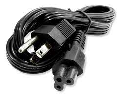 Cable De Poder Ac Tipo Mickey Para Cargadores De Laptop Tipo Trebol - Image 4