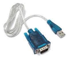 Cable Usb A Rs232 Serial Db9 Convertidor Impresora  usb 2.0