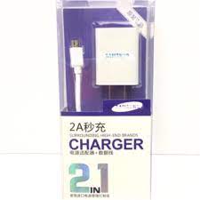 Cargador USB Adaptador De Cargador De Pared para Viaje 5V/2A + Cable Para Samsung