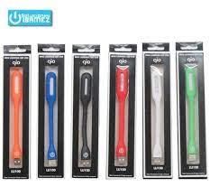 Mini Lámpara Gio Lu100 Usb Led Flexible Laptop Color Naranja