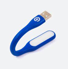 Mini Lámpara Led Usb Gio Lu100 Flexible Linterna Luz Laptop