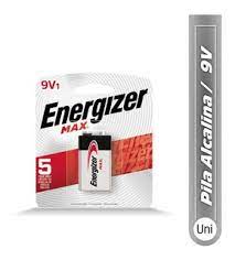 Pilas Batería Energizer Max 9v Cuadradas