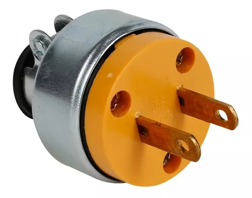 Enchufe Vinil Abrazadera Metal 2x15a. E-300 - Alta calidad y resistencia para una conexión segura y duradera. - Image 2