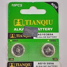 Pilas Baterías Tianqiu Ag10 Blíster Ag10 10 Unidades - Image 2