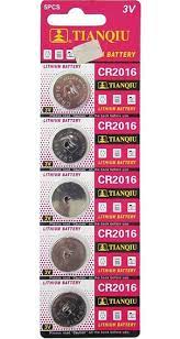 Pilas Baterías Tianqiu Cr 2016 5 Unidades - Image 2