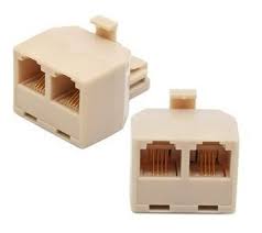 Adaptador Teléfono Rj11 De 1 Entrada Macho A 2 Salidas Hembras - Image 2