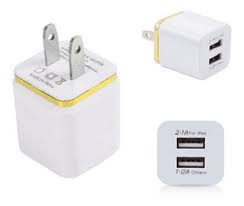 Cargador Tipo Taco USB 5v 2 Salidas 1ª 2.1ª de Pared - Image 6
