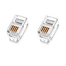 Conector Rj9 Por Paquete 100 Unidades