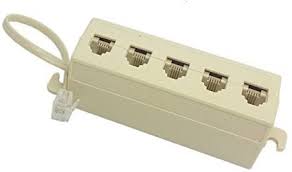 Adaptador Teléfono Rj11 De 1 Entrada Macho A 5 Salidas Hembras - Image 5