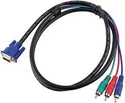 Cable Vga A Rca 1,5mts Vga Macho- 3 Rca - Image 2