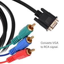 Cable Vga A Rca 1,5mts Vga Macho- 3 Rca - Image 3