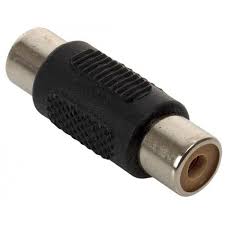 Adaptador Unión Audio Rca Hembra A Rca Hembra