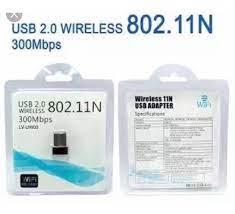 Tarjeta Adaptadora Mini usb wifi 2.0 300mbps 802.11n
