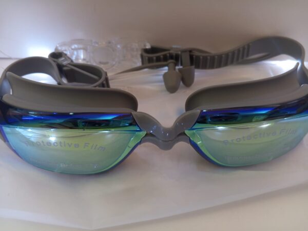 Lentes de natación  para hombres y mujeres gafas de natación de silicona ajustables impermeables - Image 8