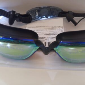 Lentes de natación  para hombres y mujeres gafas de natación de silicona ajustables impermeables
