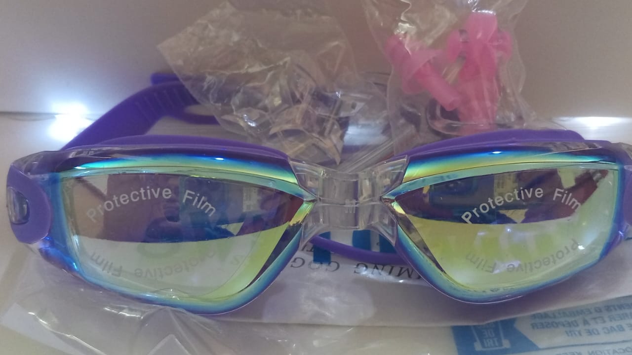 Lentes de natacion JSJM protección UV para hombres y mujeres gafas de natación de silicona ajustables impermeables - Image 18