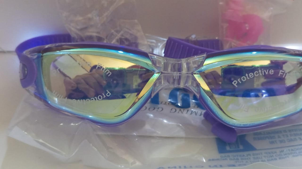 Lentes de natacion JSJM protección UV para hombres y mujeres gafas de natación de silicona ajustables impermeables - Image 17