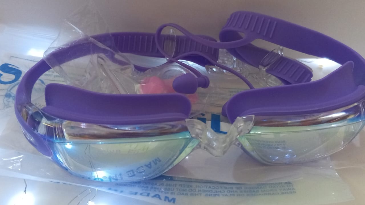 Lentes de natacion JSJM protección UV para hombres y mujeres gafas de natación de silicona ajustables impermeables - Image 21
