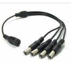 Cable Splitter Pulpo Divisor  Corriente 1 Hembra A 5 Macho