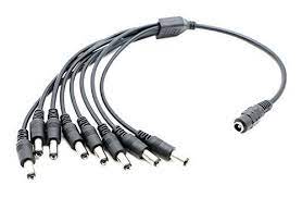 cable splitter pulpo divisor corriente 1 hembra a 8 machos - Image 2
