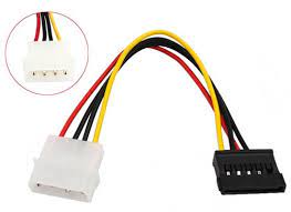 Cable Sata De Corriente Poder Molex A Sata Corriente 4 Pines