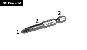 Punta De Destornillador Para Taladro De 1/4" Adactador - Image 2
