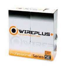 Cable Utp Cat 5e Bobina 305 Metros Marca Wireplus+ Cat5e 70/30 Interior