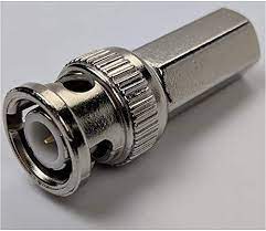 Conector Bnc Rg6 Enroscadle Coaxial Cctv Cámara Por Unidad