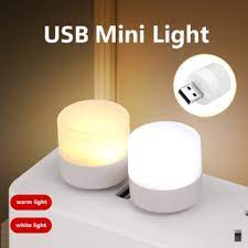 Lámpara  Bombillo LED con enchufe USB  1 W, súper brillante, protección para los ojos,