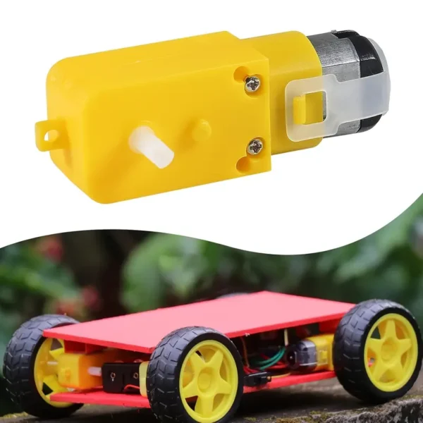 Caja de Engranajes Magnética TT para Motor DC, 3V-6V Doble Eje para Proyectos de Robots Arduino - Image 6