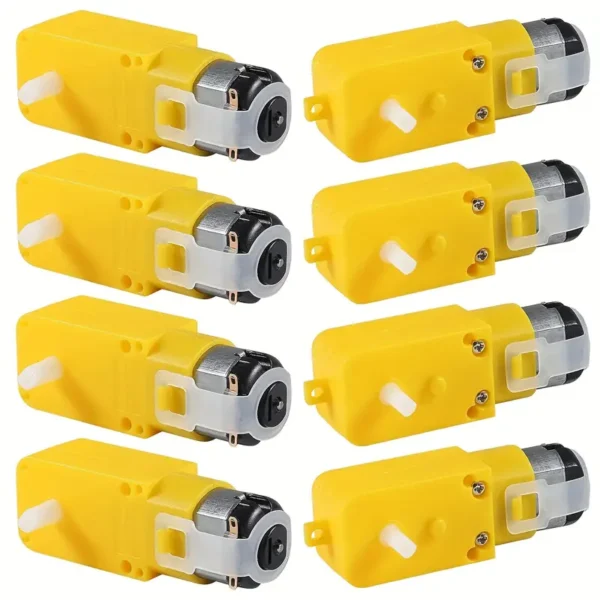 Caja de Engranajes Magnética TT para Motor DC, 3V-6V Doble Eje para Proyectos de Robots Arduino - Image 8