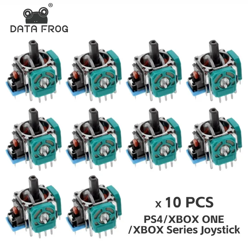 DATA FROG-Joystick analógico 3D de repuesto para PS5/PS4/Switch Pro/Xbox One, piezas de reparación de ThumbStick, c/u - Image 5