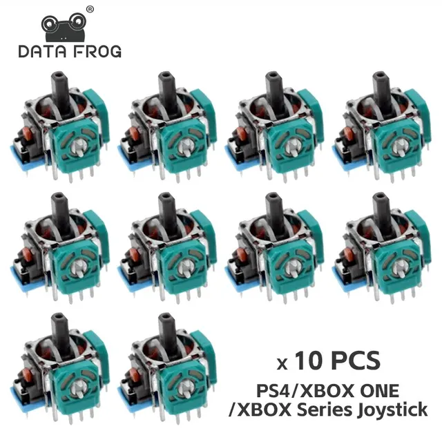DATA FROG-Joystick analógico 3D de repuesto para PS5/PS4/Switch Pro/Xbox One, piezas de reparación de ThumbStick, c/u - Image 6