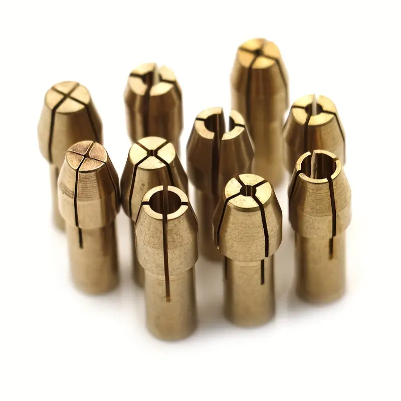Mandriles de Precisión Alta de Latón - Rango de Sujeción Preciso de 0.5-3.2mm,