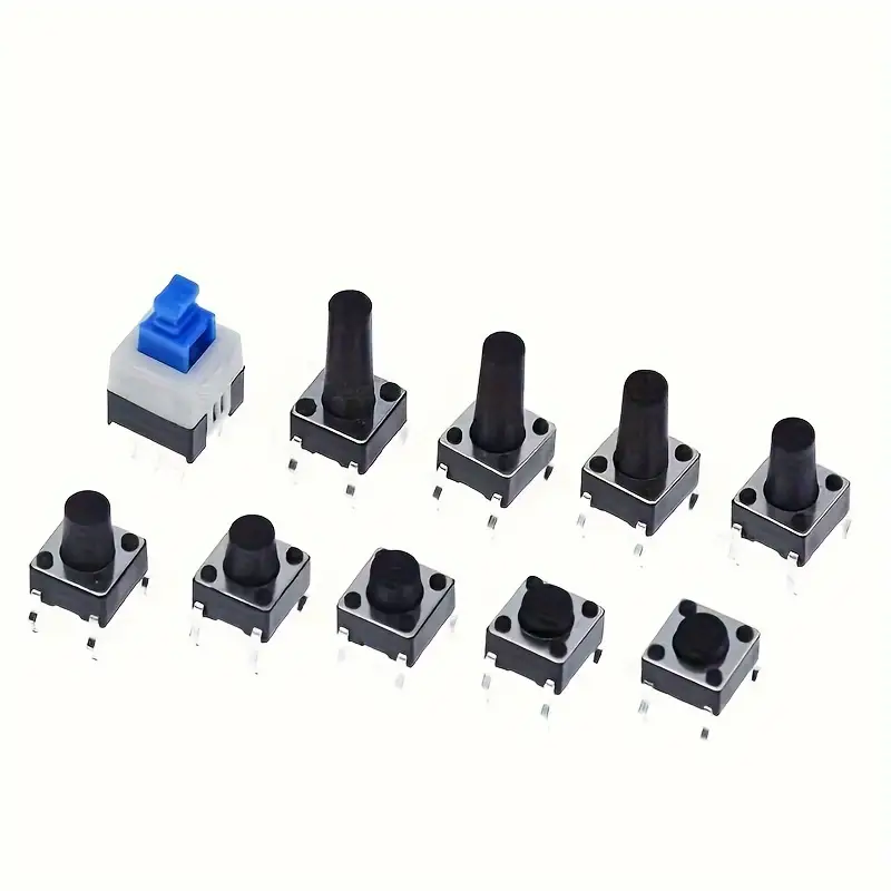 Micro Interruptores Táctiles - Teclas Compactas 6x6 con Luz ON/OFF - Image 3