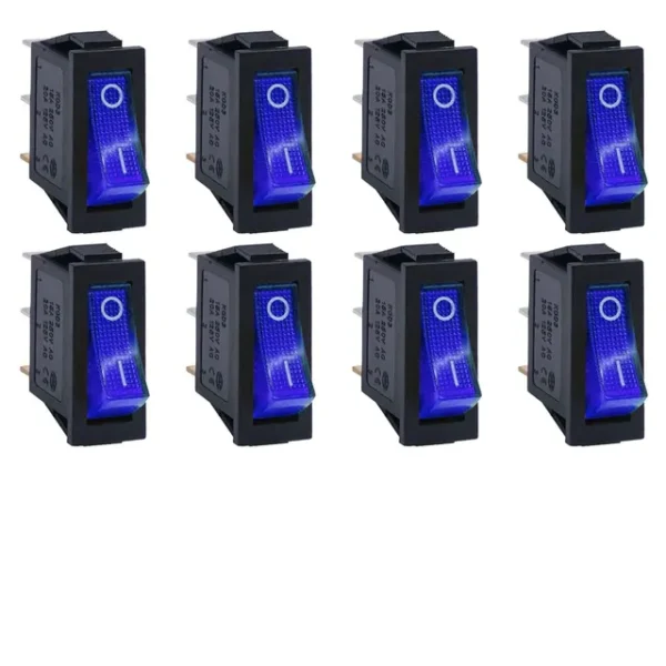 Mini interruptor basculante para barco a presión 15A 250V AC 20A 125V AC - Image 10