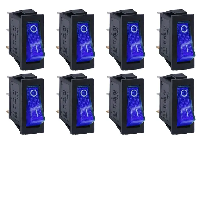 Mini interruptor basculante para barco a presión 15A 250V AC 20A 125V AC - Image 10